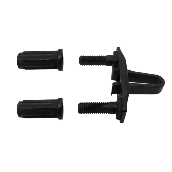Rack Studs Series II DUO Rail Thickness up to 3.2mm Pack of 50 - Black
