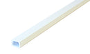 Perplas 6ft Raceway Cable Concealer with Adhesive Tape Type-2 1 1/4 inch x 5/8 inch - White