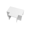 Tee for 50mm x 50mm Raceway - White