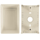 Raceway Single Gang Box - Beige