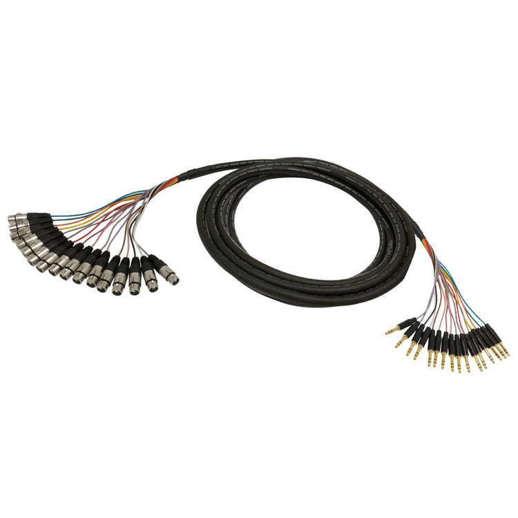 thumbnail image 2 of Seismic Audio XLR Snake Cable - 12 To 32 Channel TRS Returns (50ft To 200ft) 2 of 2