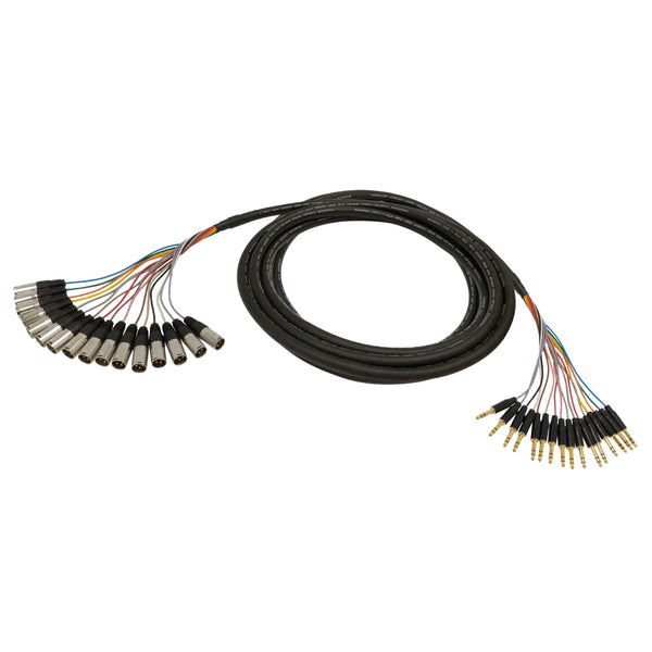 Premium Phantom Cables 1/4 Inch TRS Male to XLR Male Balanced Analog 1