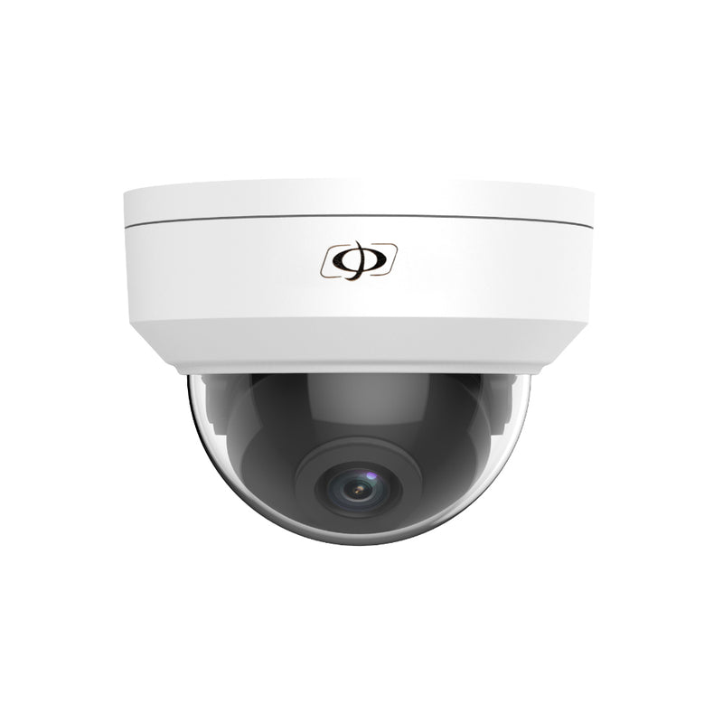 2MP Dome TVI, CVI, AHD, CVBS Camera Fixed Lens IR - IK10 IP66 Rated