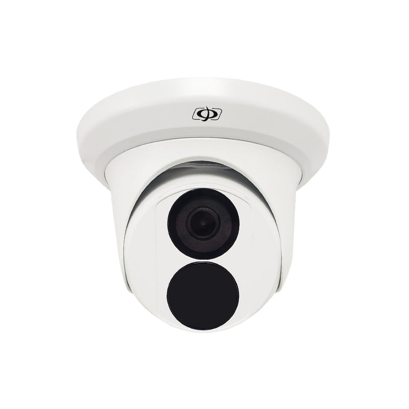 4MP Turret IP Camera Fixed Lens Smart IR HLC - IP67 Rated