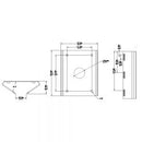 Pole Mount Adapter for PTZ Cameras - White