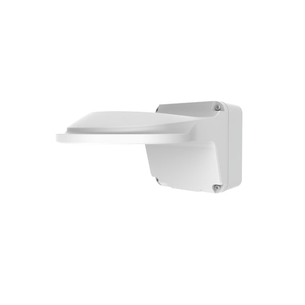 Wall Mounting Bracket with Junction Box for IP Turrets and Varifocal Cameras - White