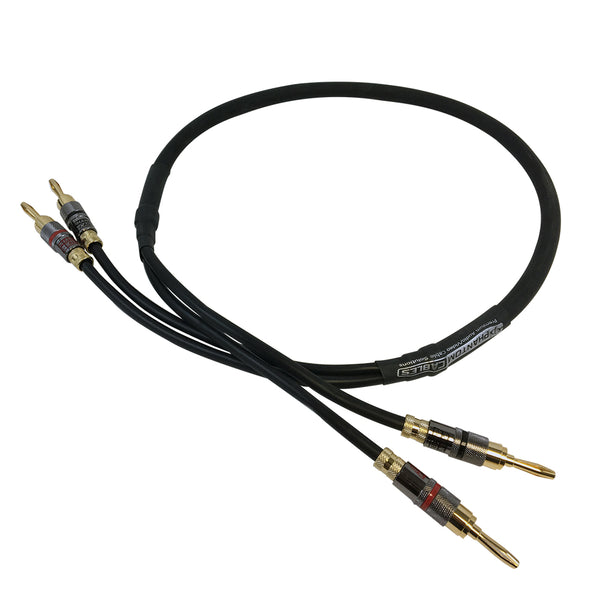 Premium Phantom Cables Banana Clip Speaker Cable FT4