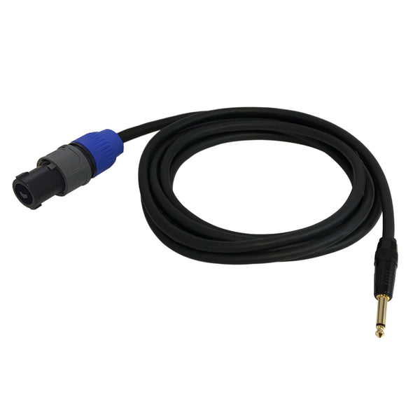 Speakon cable to 1 4 inch 2025