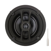 Best Buy: JBL Studio 6 6.5" 2-Way In-Wall Speaker With Compression Tweeter Black - View #9