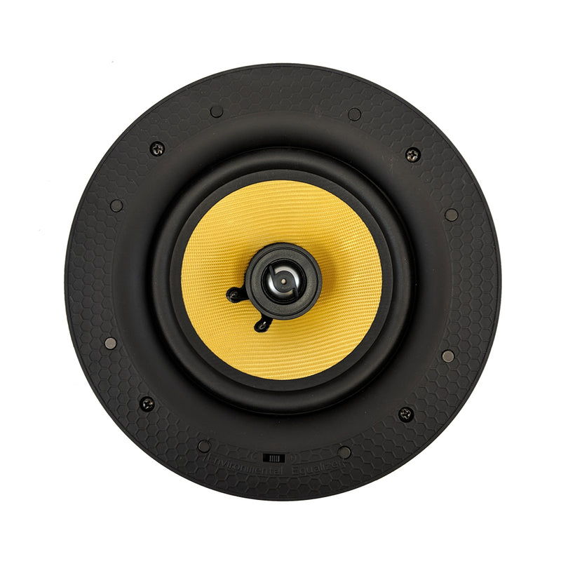 6.5 inch 2-way Frameless Ceiling Speaker - 120W max (single)