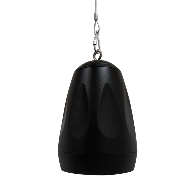 5.25 inch Pendant Speaker 70V 60W Max pair - Black