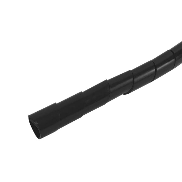 100ft 1/2 inch Spiral Wrap - Black UV Polyethylene