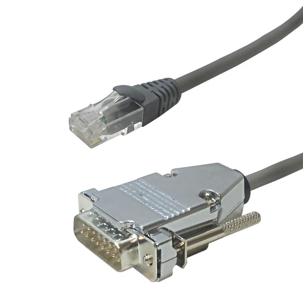 T1 Cross-Over RJ48C to DB15 Male 2pr 100ohm