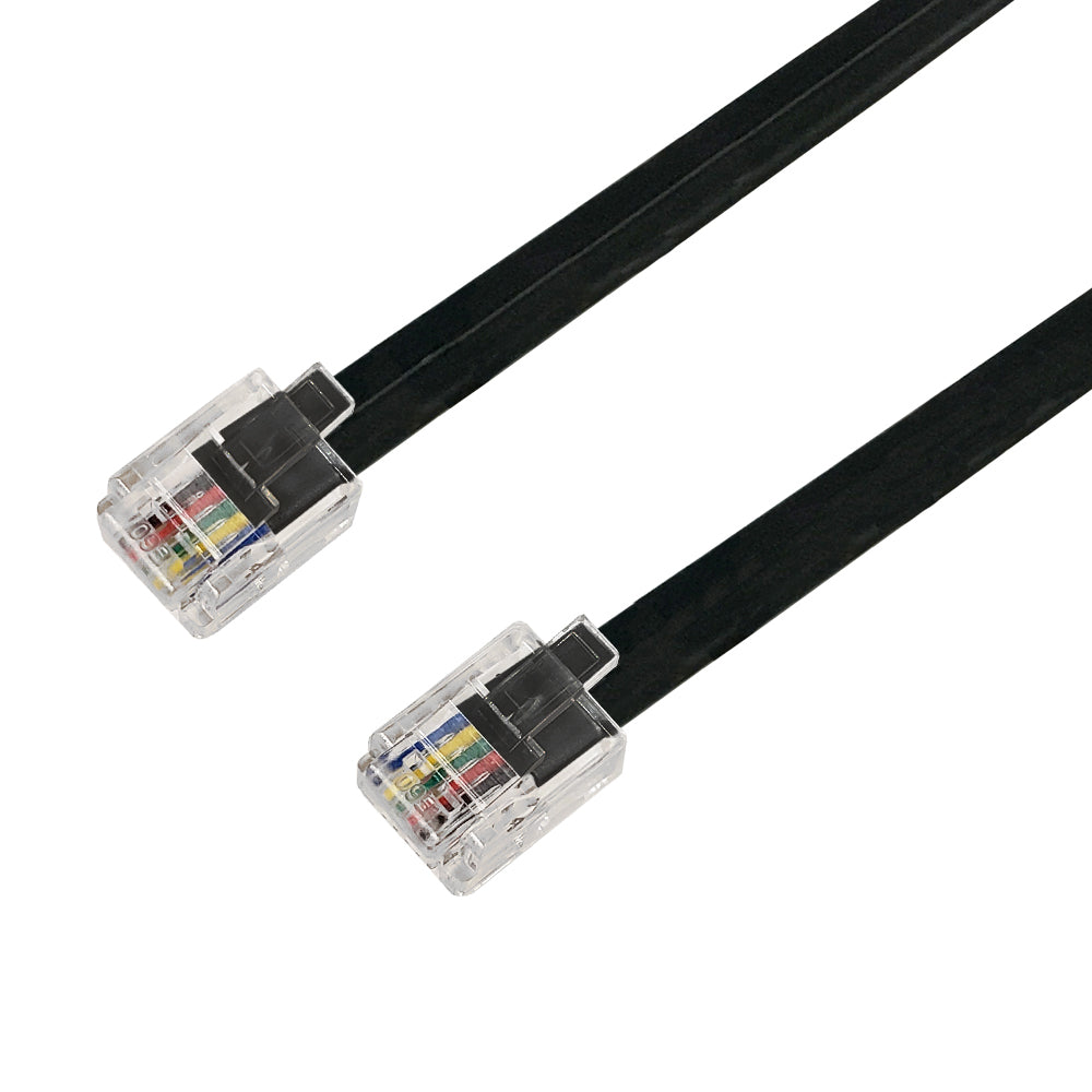 Speed Cable Rj12 RJ12 Modular Data Cable Cross-Wired 6P6C - 28AWG