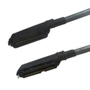 Premium Phantom Cables Telco 50 Cat5e 90-Degree Male to 90-Degree Female