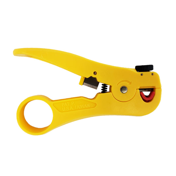 Adjustable Jacket Strip Tool for Networking and Data Cable - CAT3, CAT5e, CAT6, CAT6A, CAT7