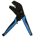 Professional Ratcheting Crimp Tool for Non-Insulated Terminals - Ring Terminals, Spade Lugs & Quick Disconnects - 20-18AWG, 16-14AWG, 12-10AWG