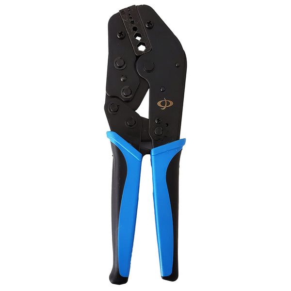 Professional Ratcheting Crimp Tool for RG58 & LMR-195 Cable .043"/.068"/.100"/.137"/.213"/.255"