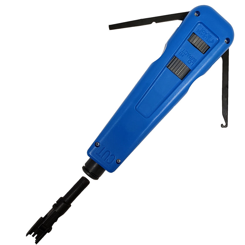 Impact Punchdown Tool BIX Style - With Hook & Mini Screw Driver