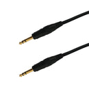 Premium Phantom Cables 1/4 Inch TRS Stereo Male To Male Cable FT4