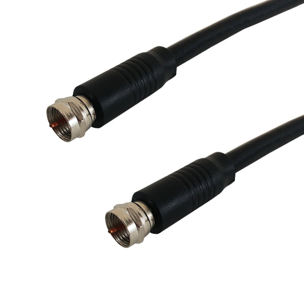 Molded RG6 Satellite Cable F-Type to Male