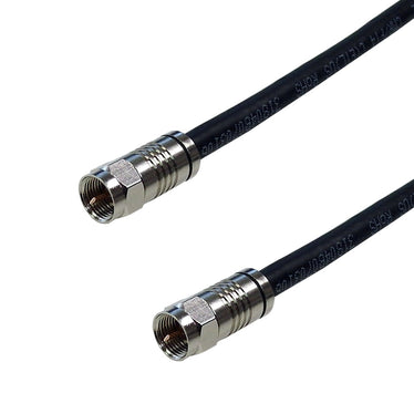 Câble Coaxial Fiche F RJ45 Mâle/Mâle 60cm