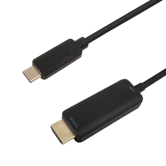 USB Type-C to HDMI Cables, 4Kx2K 60Hz - DP1.2 Alt Mode - TPE Jacket