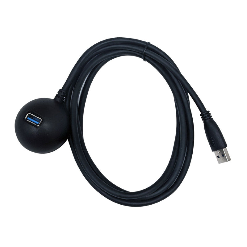 6ft USB 3.0 Male to A Female Desktop Extension Cable - Black