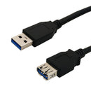 USB 3.0 A Male to A Female SuperSpeed Cable
