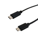 USB 2.0 Type-C Male to Micro-B Male Cable 480Mpbs 3A