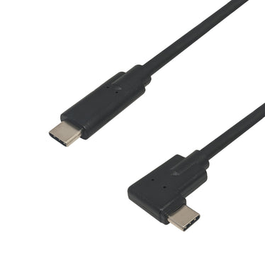 Cavo USB-C 3.1 Angolato Sinistro A USB-A 3.0 - 25 Cm, Dorato, Ricarica E Dati - Wonderwires