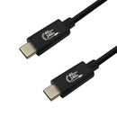 USB4 Type-C Male to Type-C Male Cable 240W ERP - USB-IF Certified - Black