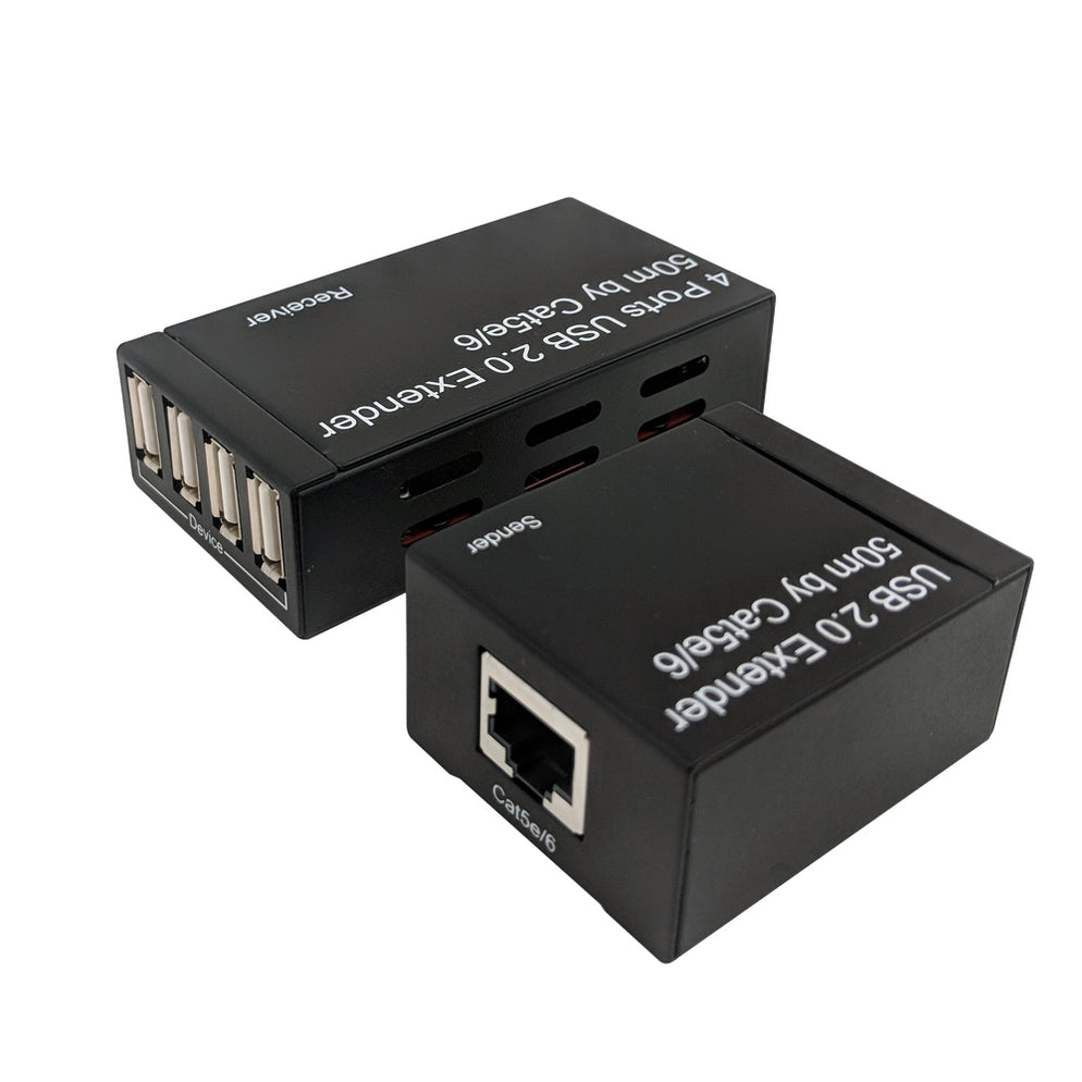USB 2.0 Extender Over Cat5e/Cat6 (50M) - Thumbnail 4