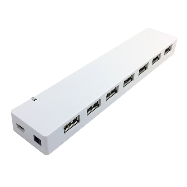 7-Port USB 2.0 Hub - White