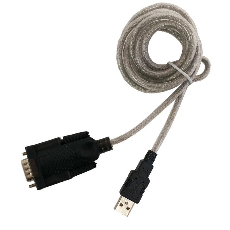 6ft USB A to DB9 Male Serial Converter