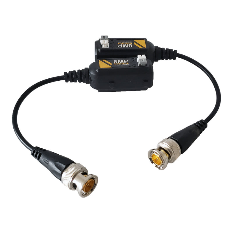 BNC Balun 1000ft Passive Video Extender - Push Button