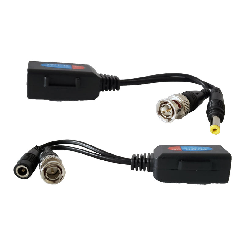 BNC + Power Balun 1000ft Passive Video Extender - RJ45