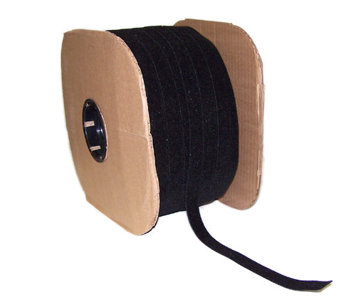 Wire Wrapped Ripp Rapp 600ft 1/2 inch Rip-Tie WrapStrap - Black