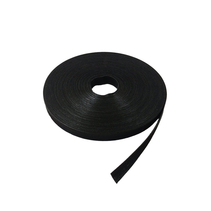 Wire Wrapped Ripp Rapp 75ft 1/2 inch Rip-Tie WrapStrap Plus - Black