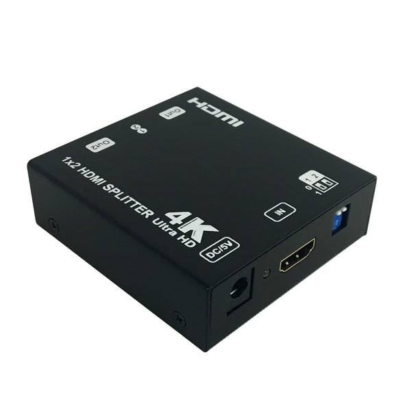 1x2 HDMI Splitter 4Kx2K@60Hz EDID HDCP - YUV 4:2:0