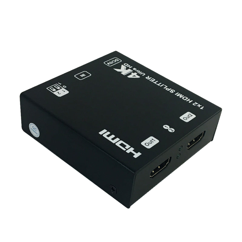 1x2 HDMI Splitter 4Kx2K@60Hz EDID HDCP - YUV 4:2:0