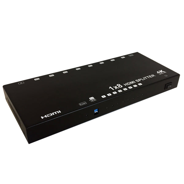 1x8 HDMI Splitter 4Kx2K@60Hz EDID HDCP - YUV 4:2:0