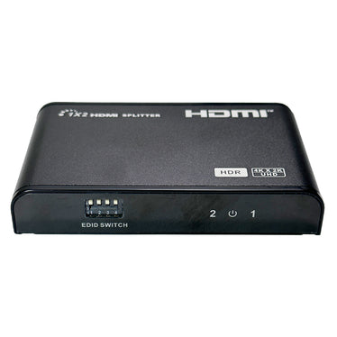 AV Access 1 in 2 Out UHD 4K@60Hz 1080p@120Hz Splitter HDMI 2.0 con downscaling automatico, 18 Gbps a latenza zero, splitter HDMI 1×2 4K con HDR10 e 3D, HDCP 2.2, gestione EDID AV Access 1 in 2 Out UHD 4K@60Hz 1080p@120Hz Splitter HDMI 2.0 con downscaling automatico, 18 Gbps a latenza zero, splitter HDMI 1×2 4K con HDR10 e 3D, HDCP 2.2, gestione EDID