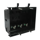 Recessed Box, Triple Gang - Enclosed Back for A/V or Power - Black