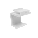 Blank Keystone Wall Plate Insert - White