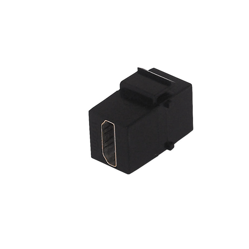 HDMI Female/Female Keystone Wall Plate Insert - Black