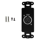 Black Decora Strap - 1x XLR Female, Locking