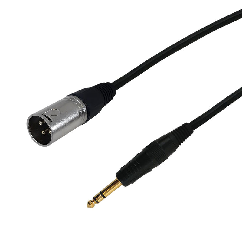 Premium Phantom Cables XLR to 1/4 inch TRS Male Balanced Audio Cable FT4