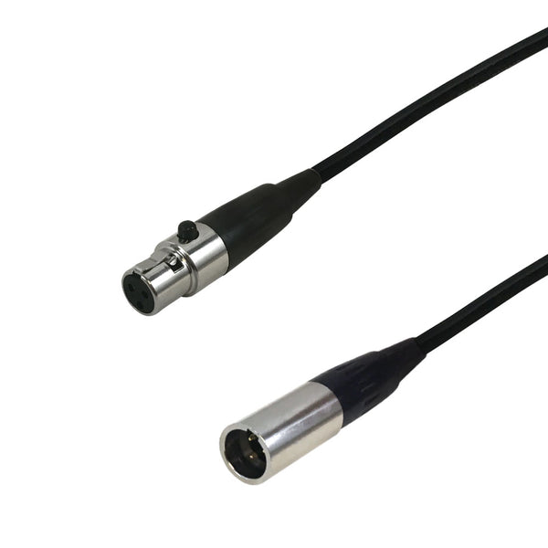 Premium Phantom Cables Balanced Male to mini-XLR Female Cable