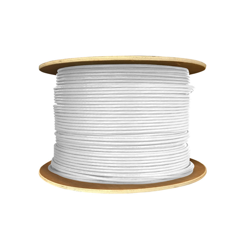 1000ft 4 Pair CAT6A Stranded Shielded S/FTP FT4/CMR Bulk Cable